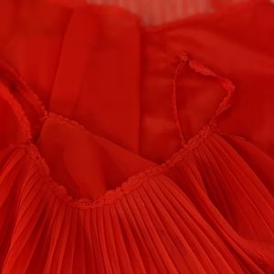 Vintage 1960's sheer pleated nylon nightgown